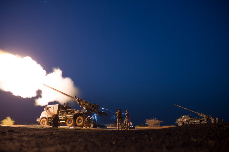 Tir de nuit (Irak)
